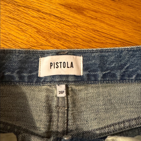 Pistola Cassie Super High Rise Straight Leg Jean - Picture 10 of 15